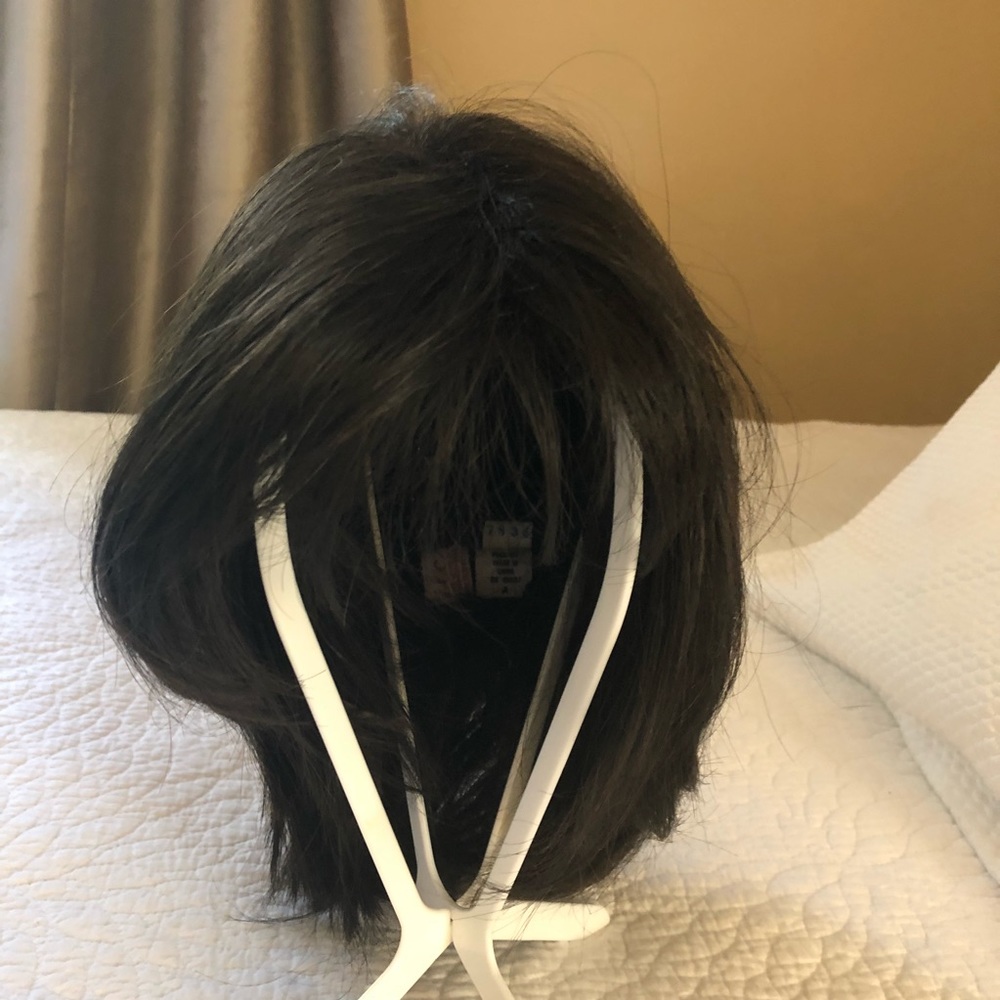 Wig - dark brown by TressAllure- monofilament wig